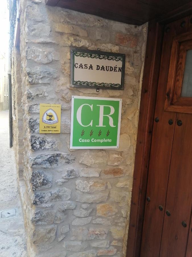 Casa Rural Dauden Cantavieja Buitenkant foto